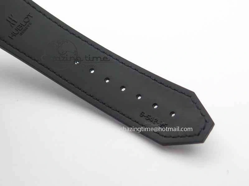 Classic Fusion 42mm Titanium JJF 1:1 Best Edition RG Bezel Gray Dial On Gummy Strap A2892
