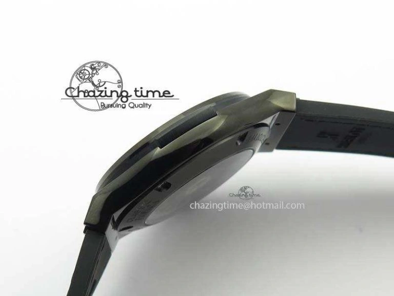 Classic Fusion 45mm BLACK DLC Case TF Best Edition SKELETON FLYING TOURBILLION