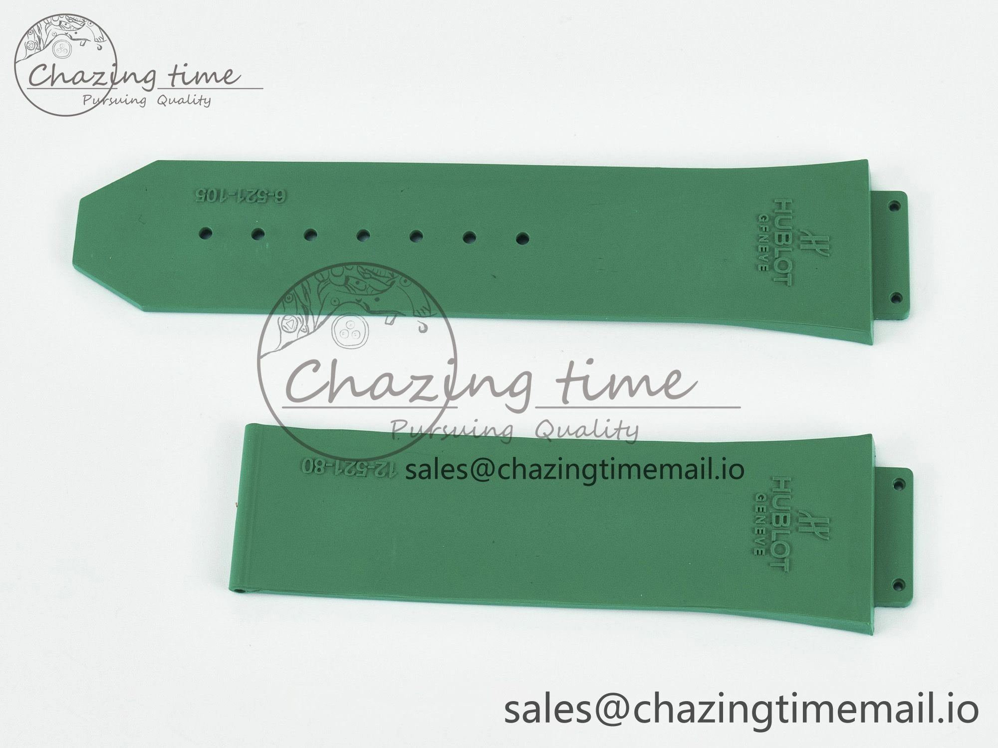 Classic Fusion 45mm Best Edition Green Rubber Strap (Fits the Gen size)
