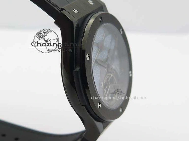 Classic Fusion 45mm DLC CY Best Edition SKELETON FLYING TOURBILLION