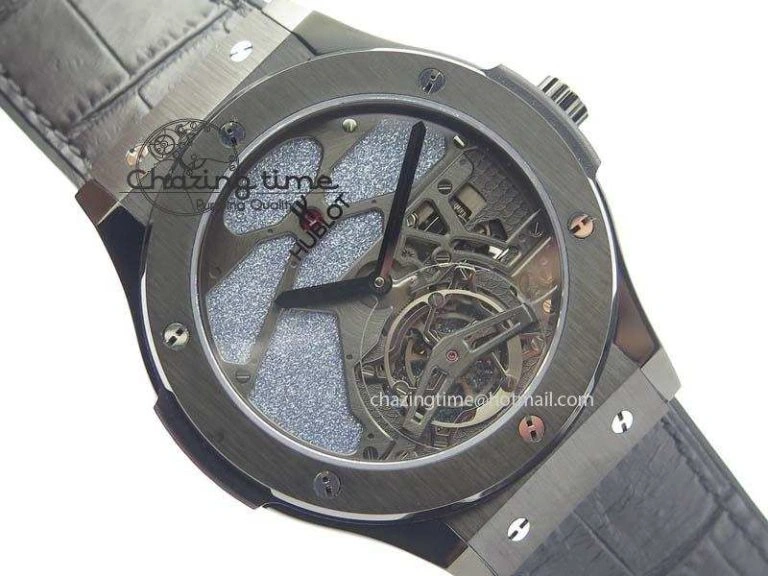 Classic Fusion 45mm DLC CY Best Edition SKELETON FLYING TOURBILLION