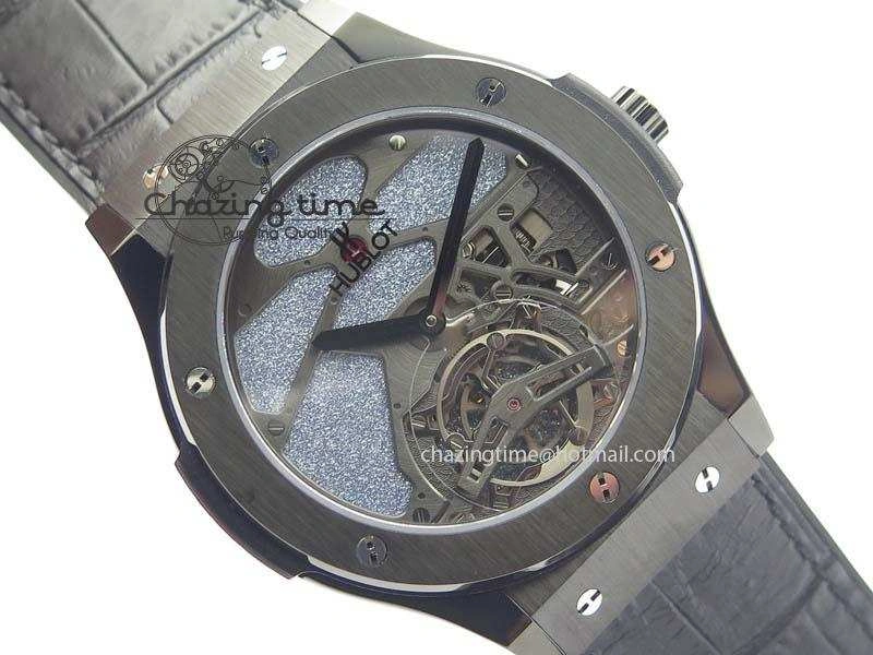 Classic Fusion 45mm DLC CY Best Edition SKELETON FLYING TOURBILLION