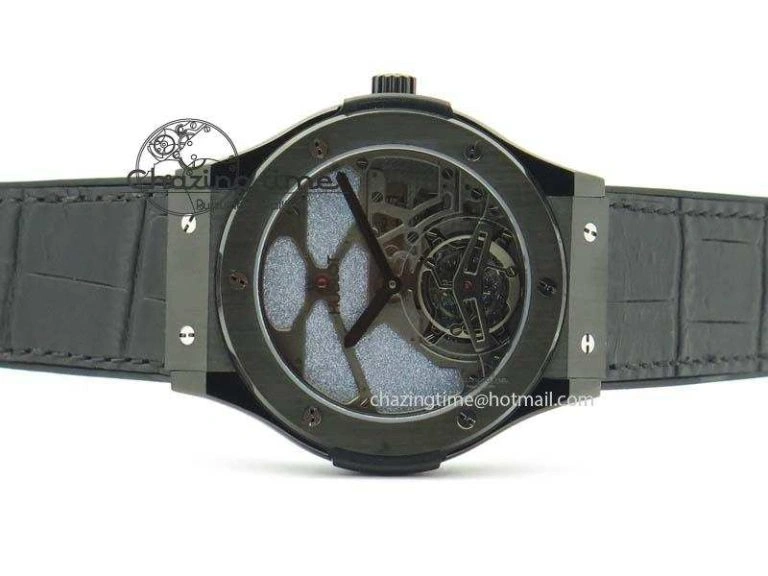 Classic Fusion 45mm DLC CY Best Edition SKELETON FLYING TOURBILLION