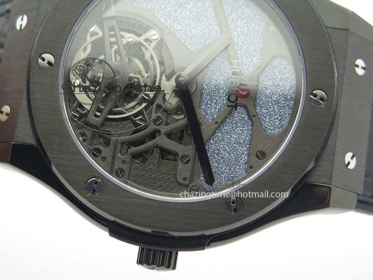 Classic Fusion 45mm DLC CY Best Edition SKELETON FLYING TOURBILLION