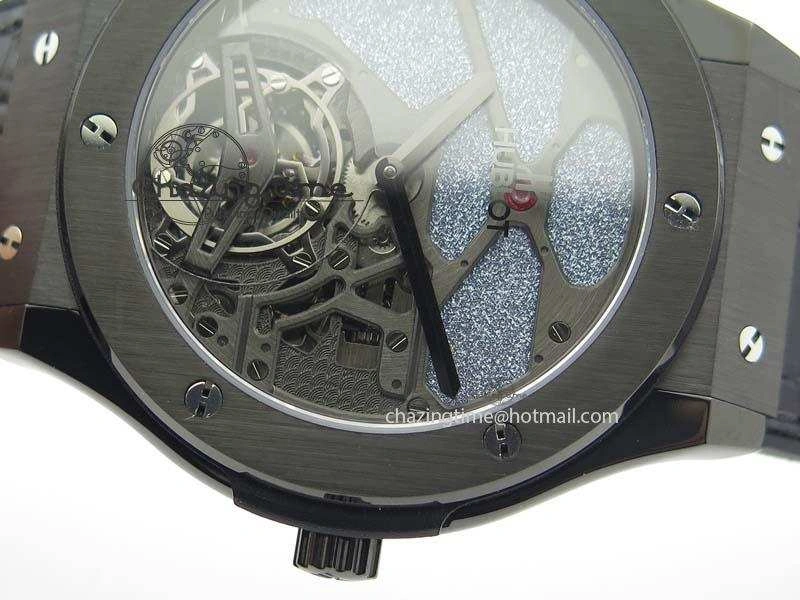 Classic Fusion 45mm DLC CY Best Edition SKELETON FLYING TOURBILLION