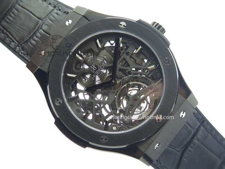 Classic Fusion 45mm DLC CY Best Edition SKELETON FLYING TOURBILLION