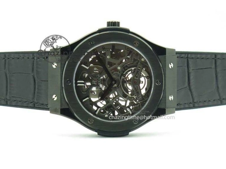 Classic Fusion 45mm DLC CY Best Edition SKELETON FLYING TOURBILLION