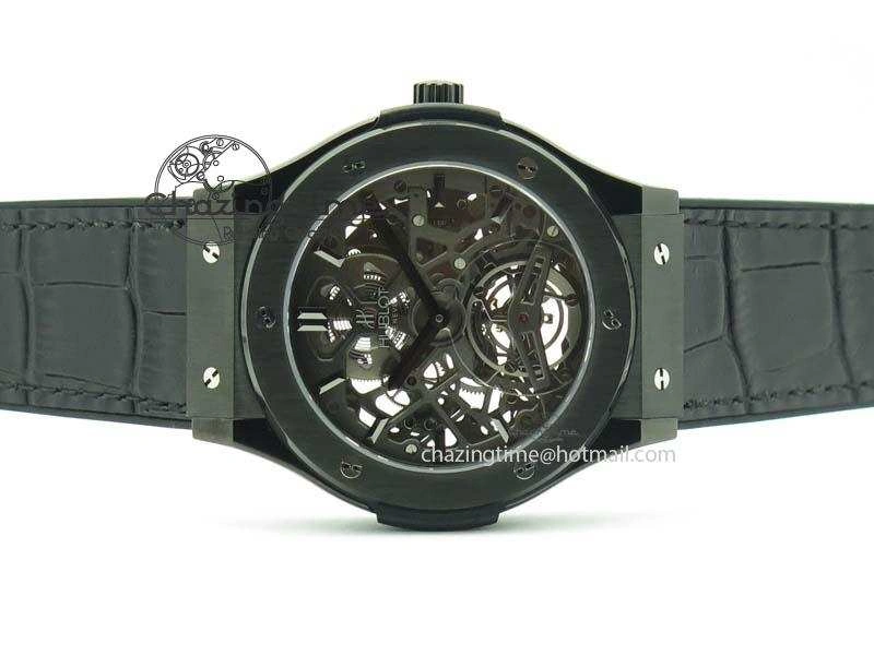 Classic Fusion 45mm DLC CY Best Edition SKELETON FLYING TOURBILLION