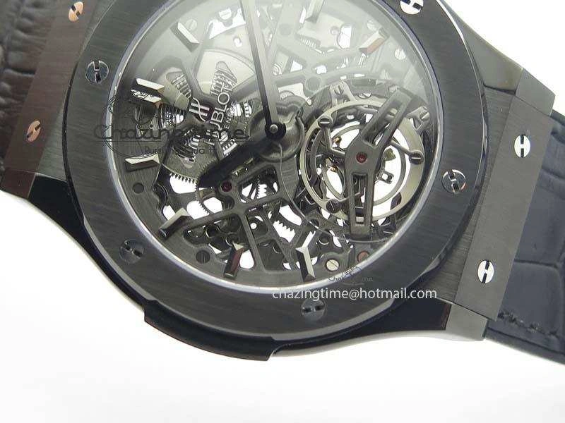 Classic Fusion 45mm DLC CY Best Edition SKELETON FLYING TOURBILLION