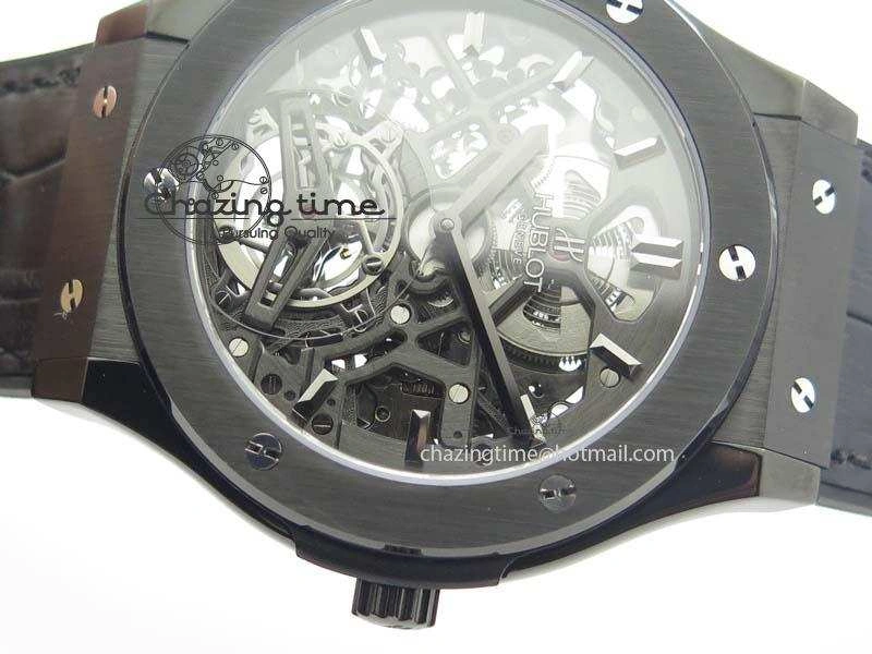 Classic Fusion 45mm DLC CY Best Edition SKELETON FLYING TOURBILLION