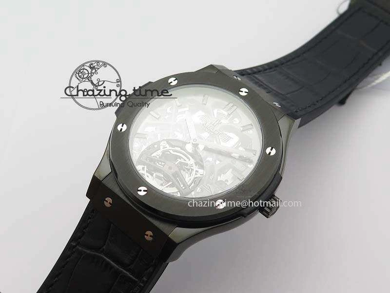 Classic Fusion 45mm DLC CY Best Edition SKELETON FLYING TOURBILLION