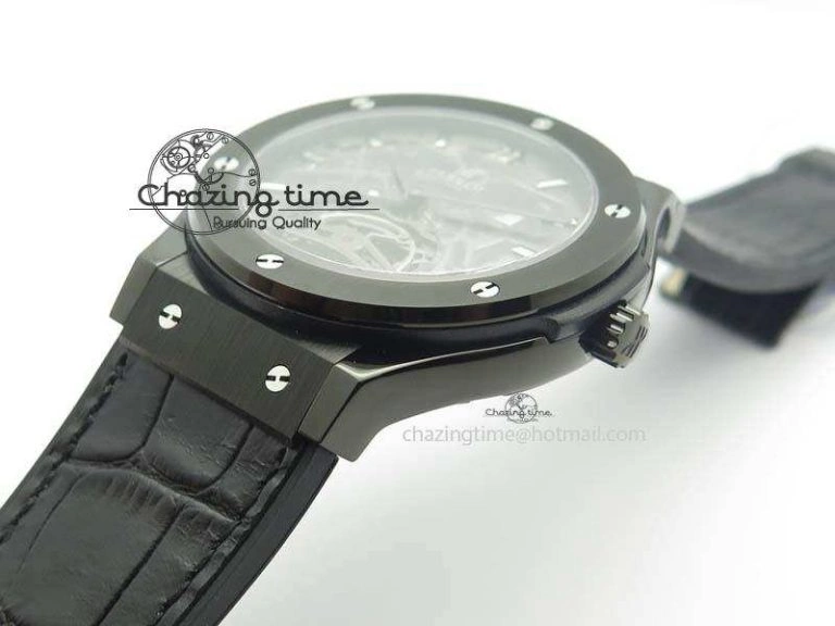 Classic Fusion 45mm DLC CY Best Edition SKELETON FLYING TOURBILLION