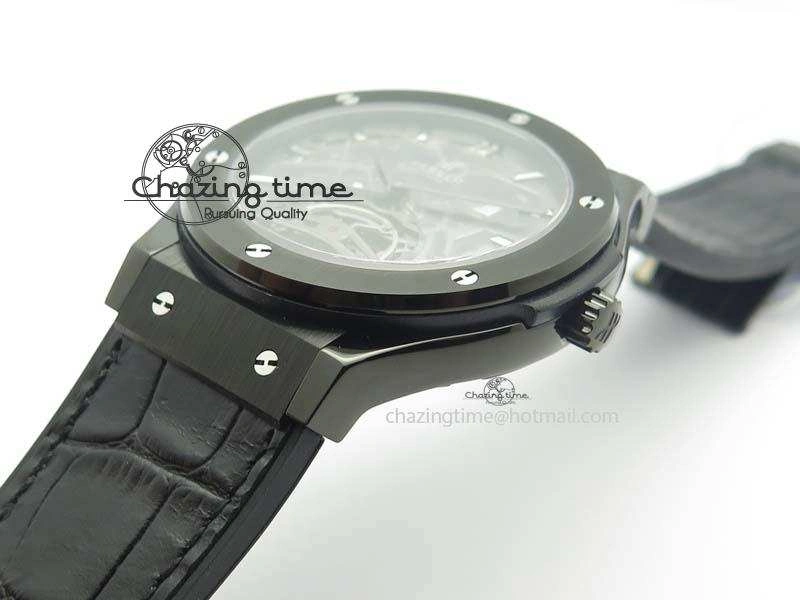 Classic Fusion 45mm DLC CY Best Edition SKELETON FLYING TOURBILLION