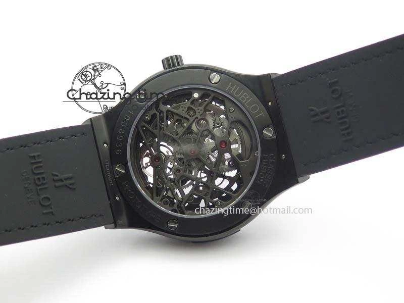 Classic Fusion 45mm DLC CY Best Edition SKELETON FLYING TOURBILLION