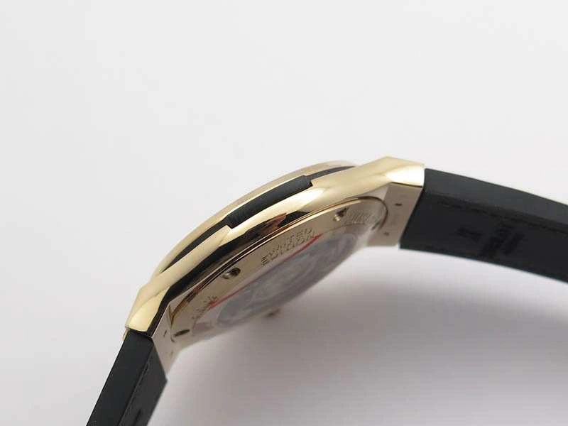 Classic Fusion 45mm RG Berluti Scritto SRF Best Edition Brown Leather Dial On Gummy Strap A2892