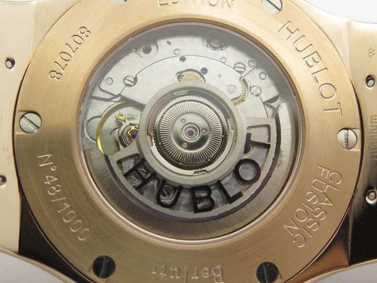Classic Fusion 45mm RG Berluti Scritto SRF Best Edition Brown Leather Dial On Gummy Strap A2892