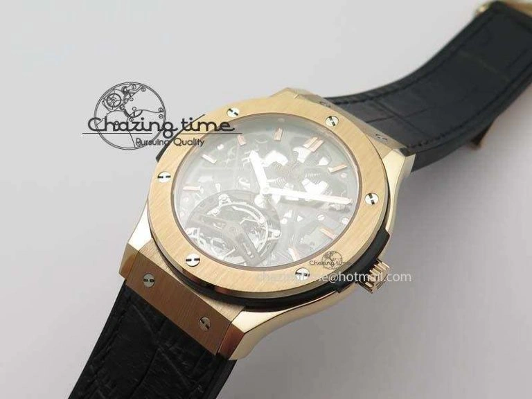 Classic Fusion 45mm RG CY Best Edition SKELETON FLYING TOURBILLION