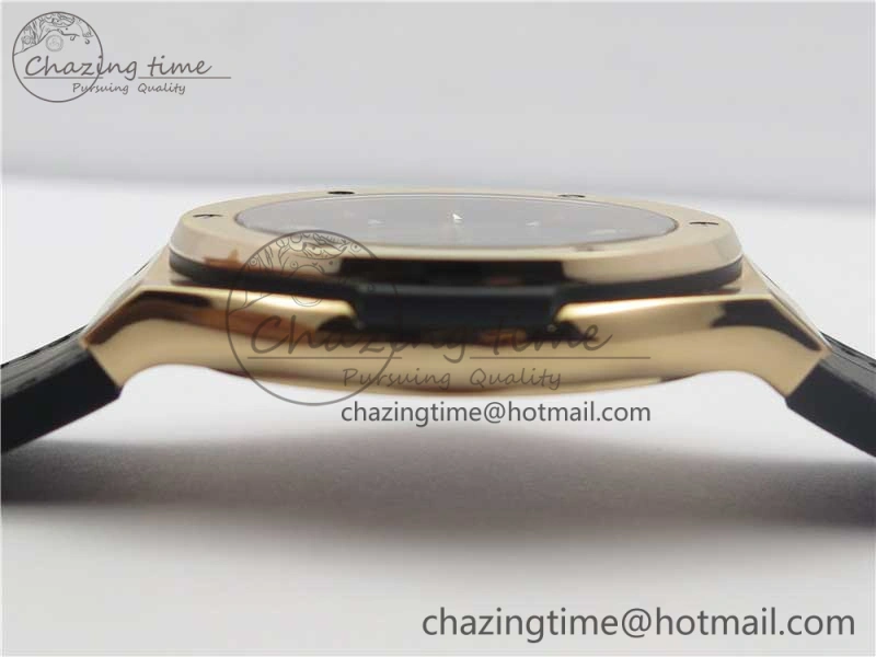 Classic Fusion 45mm RG WWF 1:1 Best Edition Black Dial on Black Gummy Strap A2892