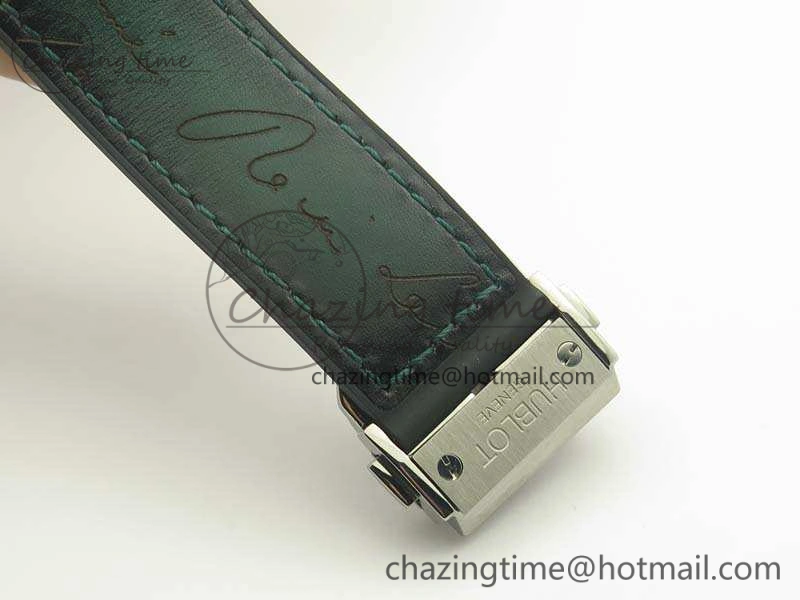 Classic Fusion 45mm SS Berluti Scritto SRF Best Edition Black Leather Dial On Gummy Strap A2892 V2
