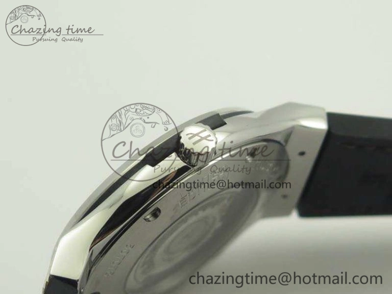 Classic Fusion 45mm SS Berluti Scritto SRF Best Edition Brown Leather Dial On Gummy Strap A2892 V2