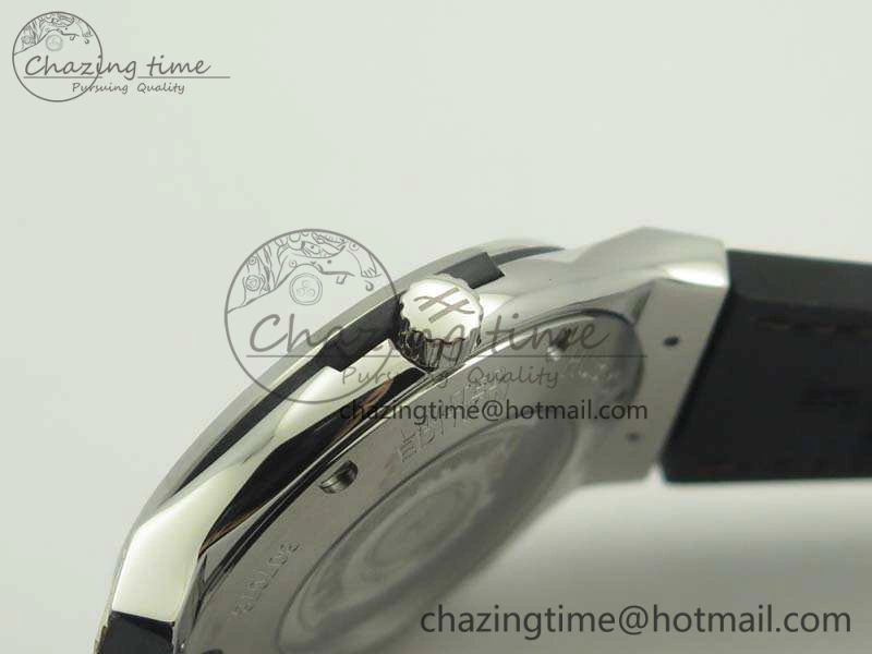 Classic Fusion 45mm SS Berluti Scritto SRF Best Edition Brown Leather Dial On Gummy Strap A2892 V2