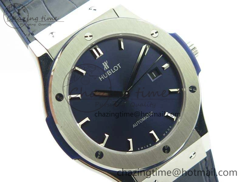 Classic Fusion 45mm SS SRF Best Edition Blue Dial On Gummy Strap A2892