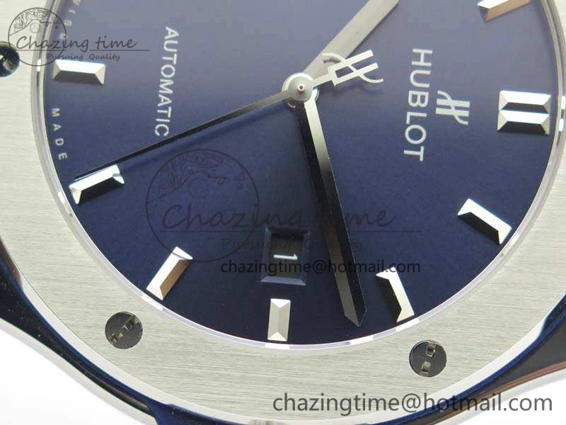 Classic Fusion 45mm SS SRF Best Edition Blue Dial On Gummy Strap A2892