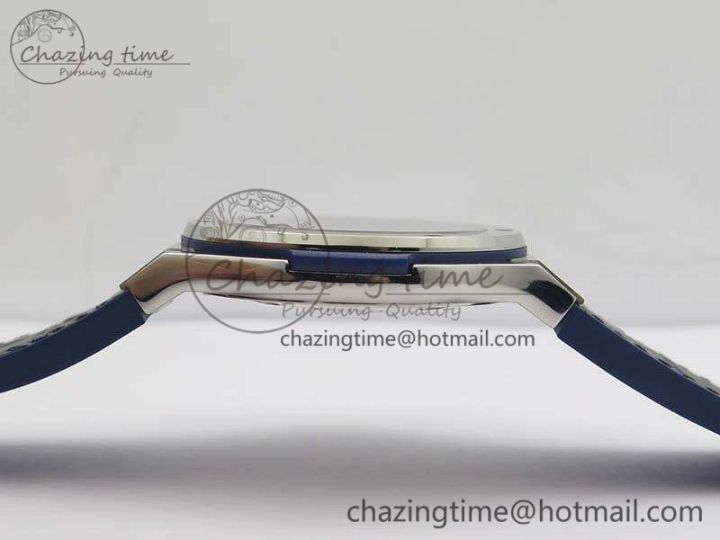 Classic Fusion 45mm SS SRF Best Edition Blue Dial On Gummy Strap A2892