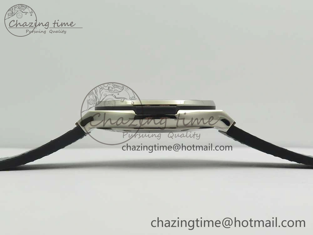 Classic Fusion 45mm Titanium WWF 1:1 V2 Best Edition Gray Dial On Gray Gummy Strap Asian HB1112