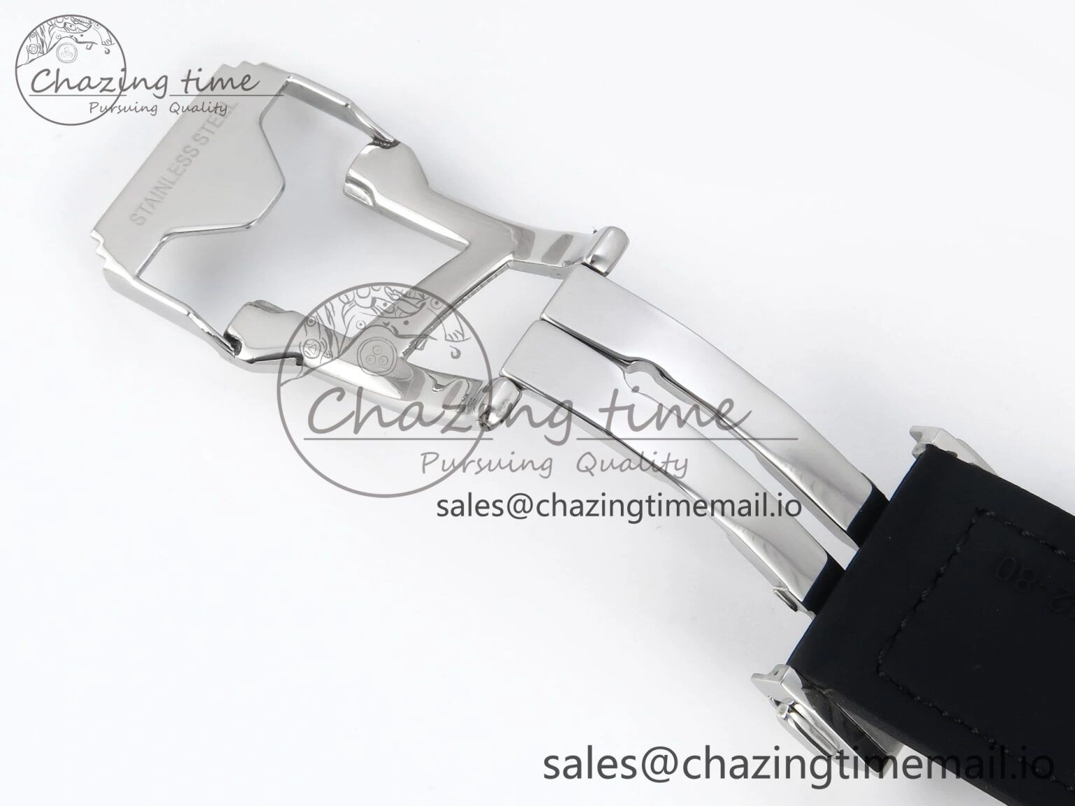 Classic Fusion Bang 42mm HBF 1:1 Best Edition Black Dial Diamonds Bezel on Black Leather Strap A2892