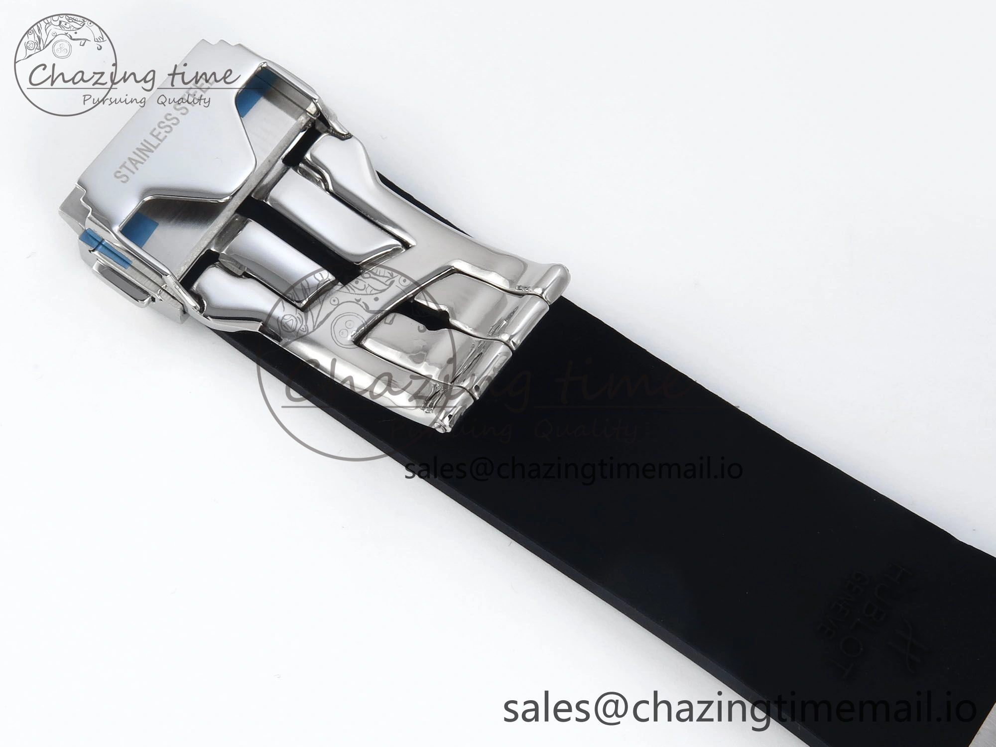 Classic Fusion Bang 42mm HBF 1:1 Best Edition Black Dial on Black Rubber Strap A2892