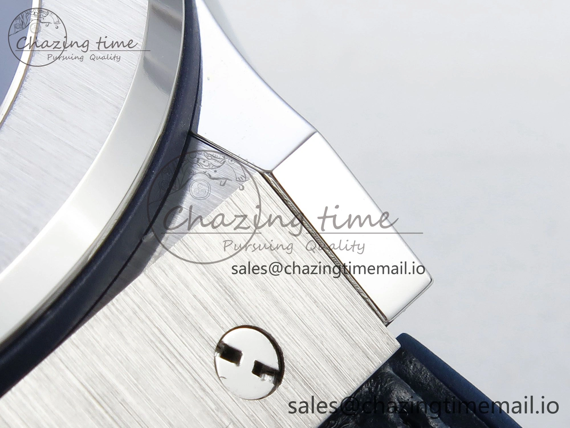 Classic Fusion Bang 42mm HBF 1:1 Best Edition Blue Dial on Blue Leather Strap A2892