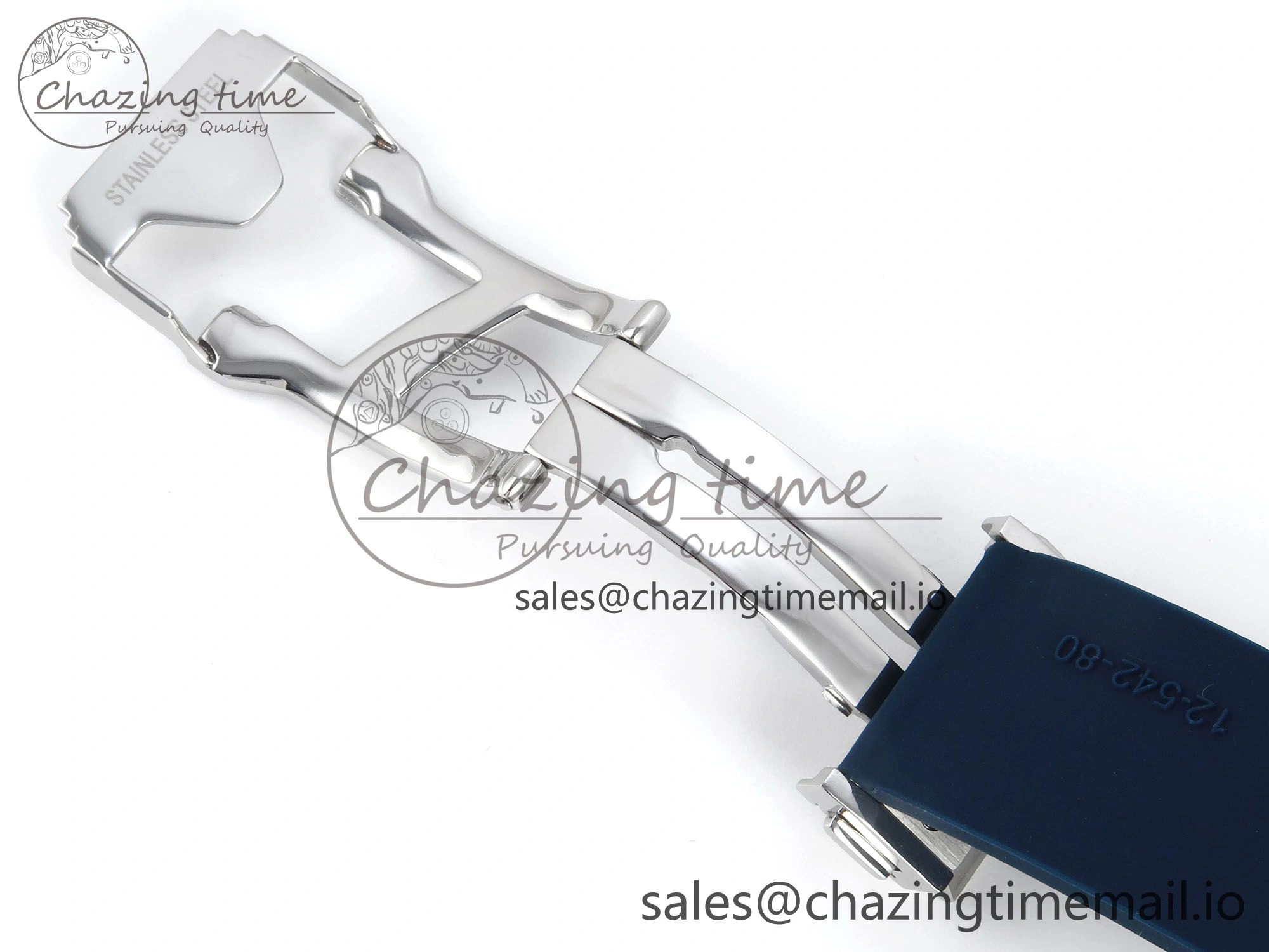 Classic Fusion Bang 42mm HBF 1:1 Best Edition Blue Dial on Blue Rubber Strap A2892