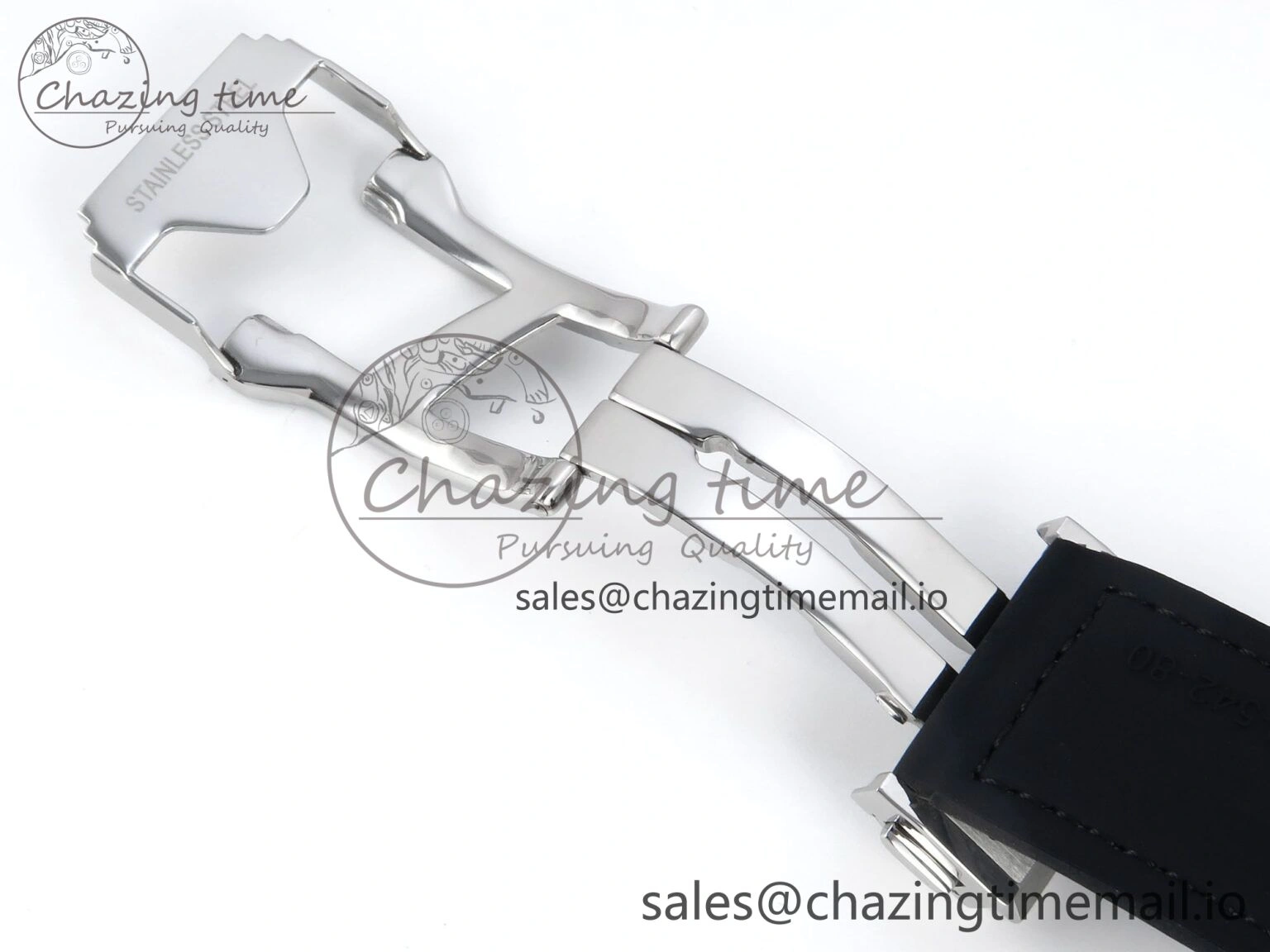 Classic Fusion Bang 42mm HBF 1:1 Best Edition Gray Dial Diamonds Bezel on Gray Leather Strap A2892