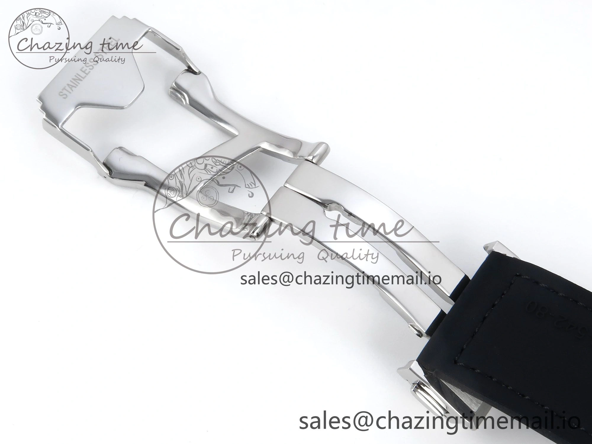 Classic Fusion Bang 42mm HBF 1:1 Best Edition Gray Dial on Gray Leather Strap A2892