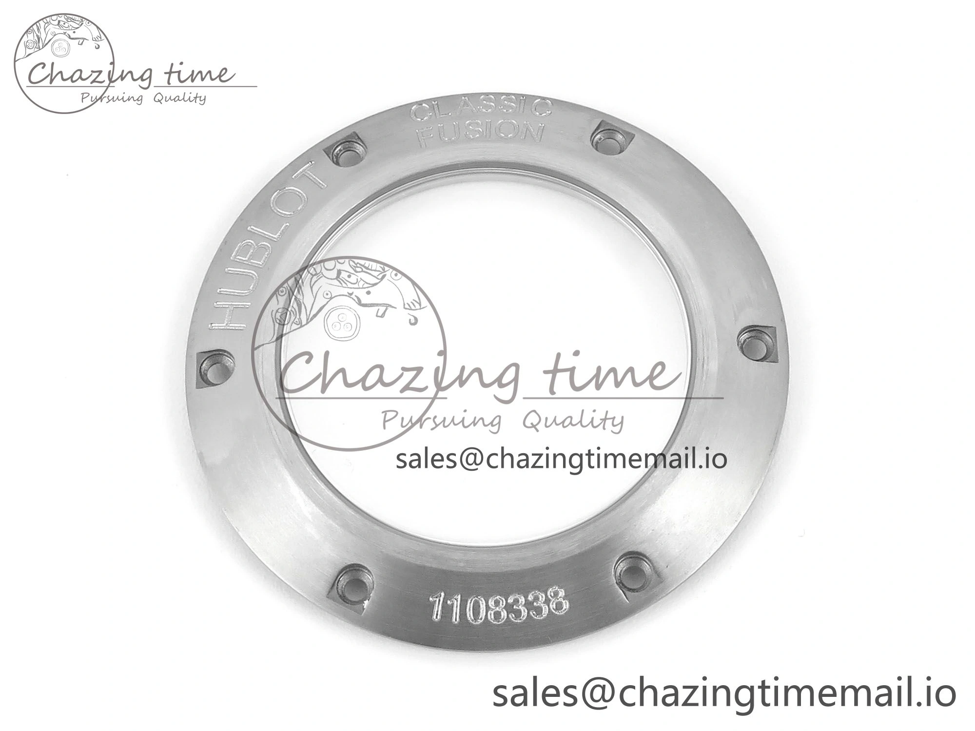 Classic Fusion Bang 42mm HBF 1:1 Best Edition Gray Dial on Gray Rubber Strap A2892
