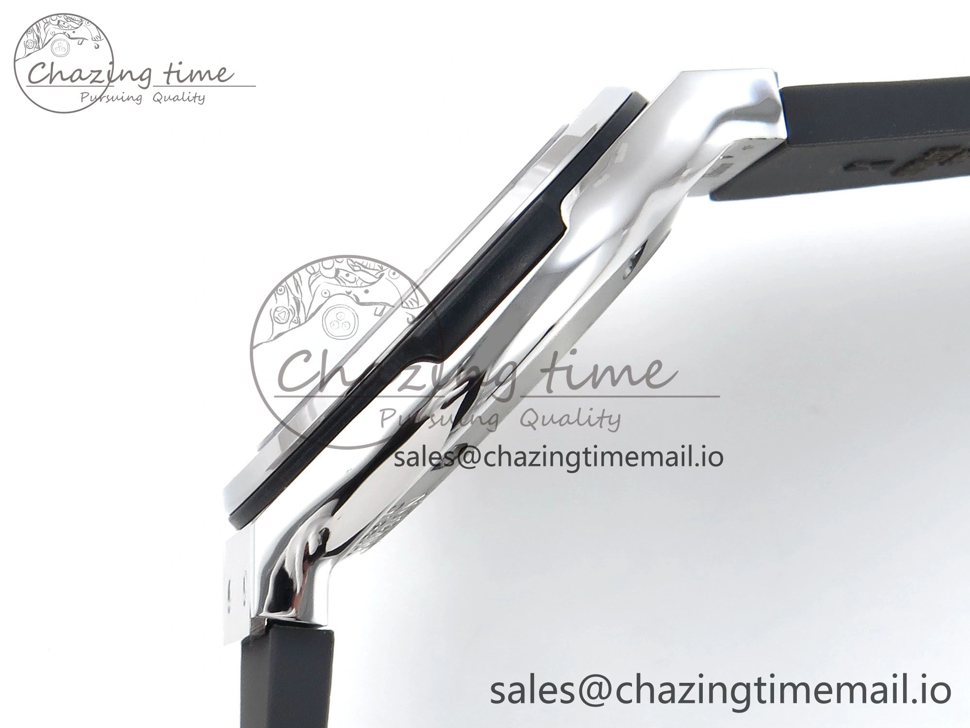 Classic Fusion Bang 42mm HBF 1:1 Best Edition Gray Dial on Gray Rubber Strap A2892
