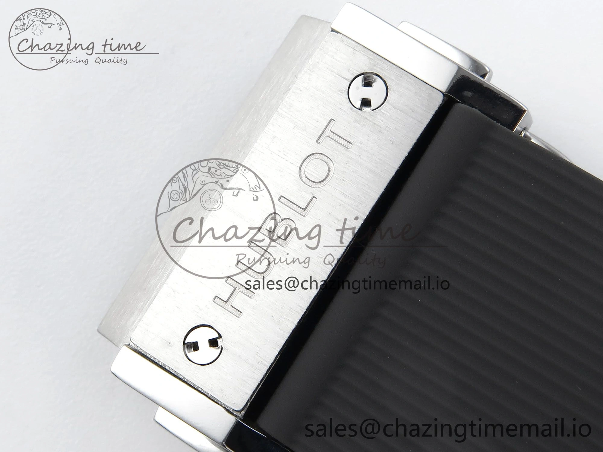 Classic Fusion Bang 42mm HBF 1:1 Best Edition Gray Dial on Gray Rubber Strap A2892