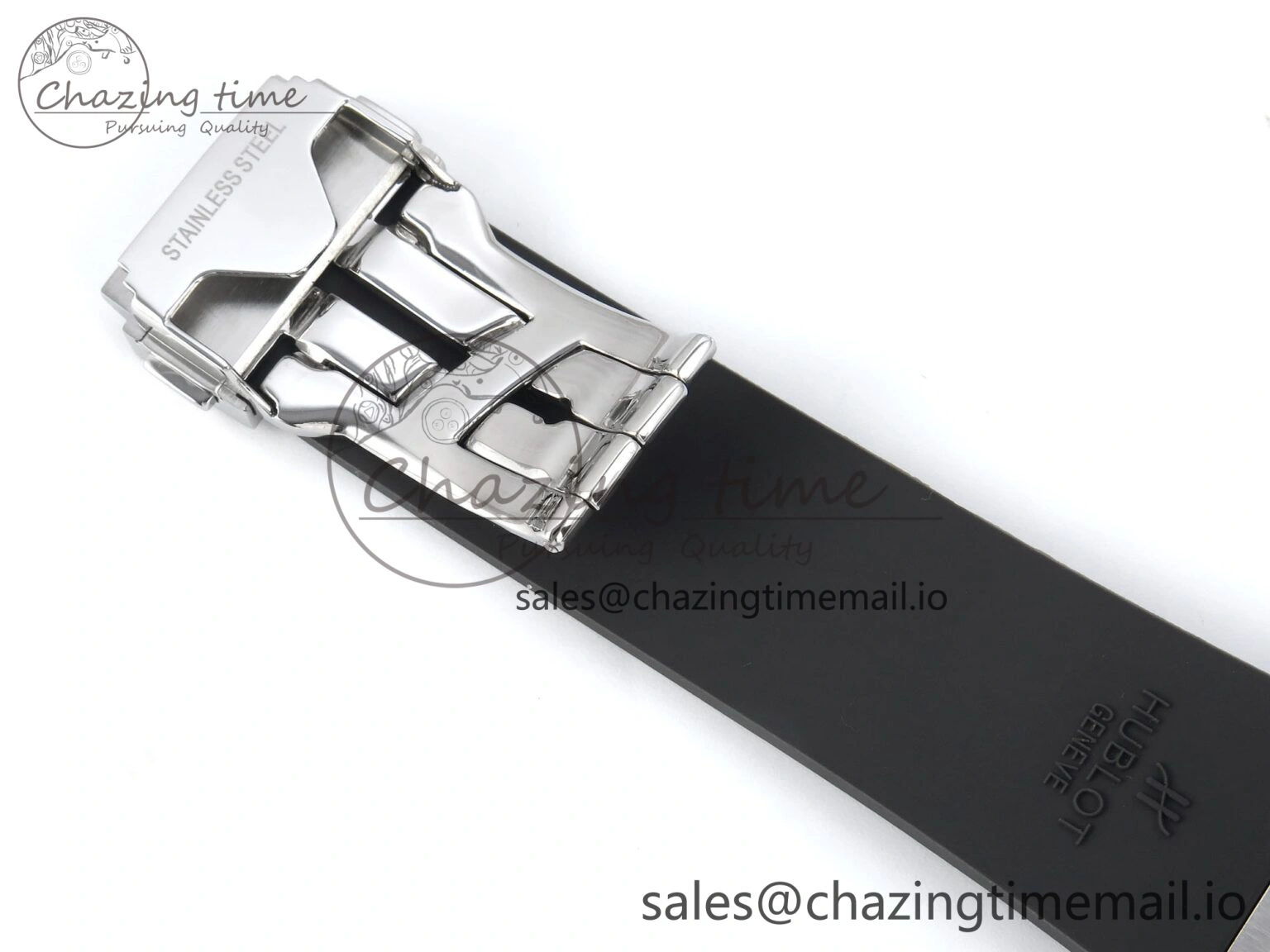 Classic Fusion Bang 42mm HBF 1:1 Best Edition Gray Dial on Gray Rubber Strap A2892