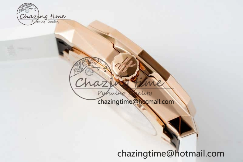Classic Fusion Orlinski RG APSF 1:1 Best Edtion White Faceted Dial on White Rubber Strap A2892