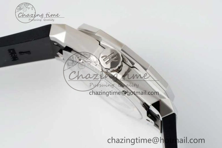 Classic Fusion Orlinski SS APSF 1:1 Best Edtion Black Faceted Dial on Black Rubber Strap A2892