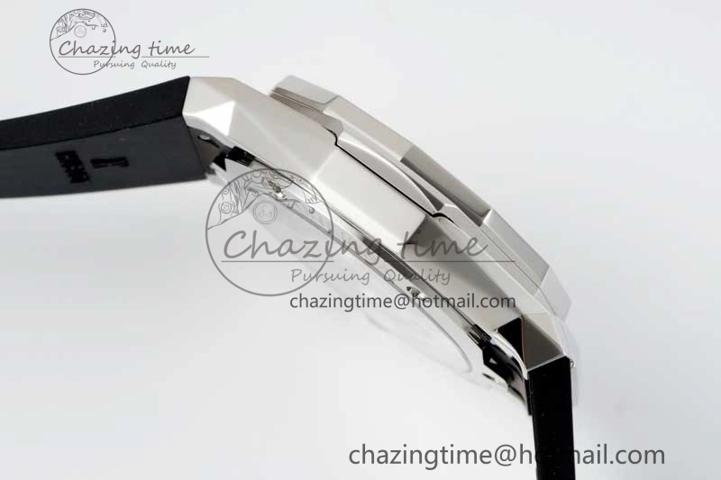 Classic Fusion Orlinski SS APSF 1:1 Best Edtion Black Faceted Dial on Black Rubber Strap A2892