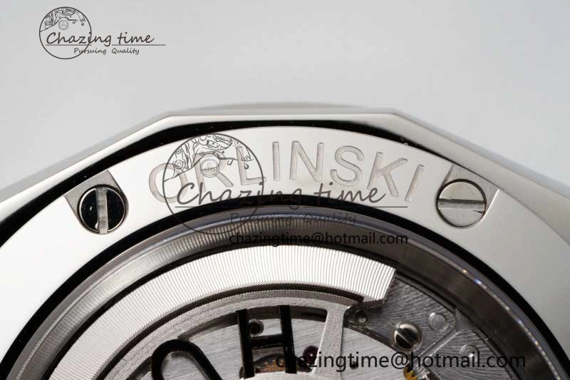 Classic Fusion Orlinski SS APSF 1:1 Best Edtion White Faceted Dial on White Rubber Strap A2892