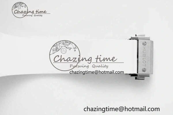 Classic Fusion Orlinski SS APSF 1:1 Best Edtion White Faceted Dial on White Rubber Strap A2892