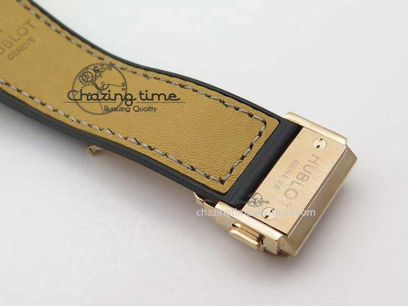 Classic Fusion RG White Dial Flying Tourbillion On Gummy Strap