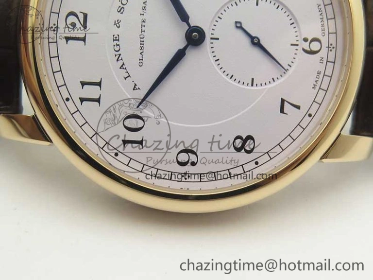Classic Regulator RG MK Best Edition White Dial Arabic Markers on Brown Leather Strap A23J
