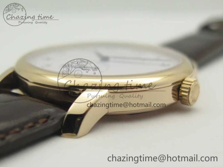 Classic Regulator RG MK Best Edition White Dial Arabic Markers on Brown Leather Strap A23J