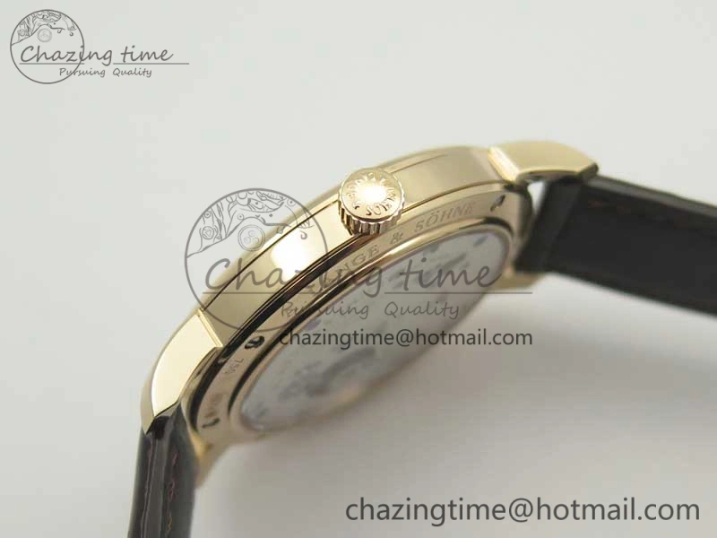 Classic Regulator RG MK Best Edition White Dial Roman Markers Red on Brown Leather Strap A23J