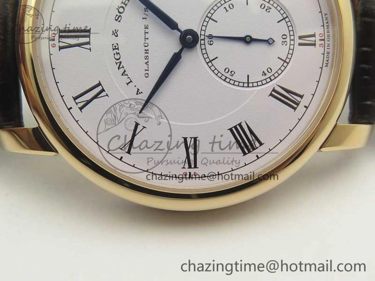 Classic Regulator RG MK Best Edition White Dial Roman Markers on Brown Leather Strap A23J