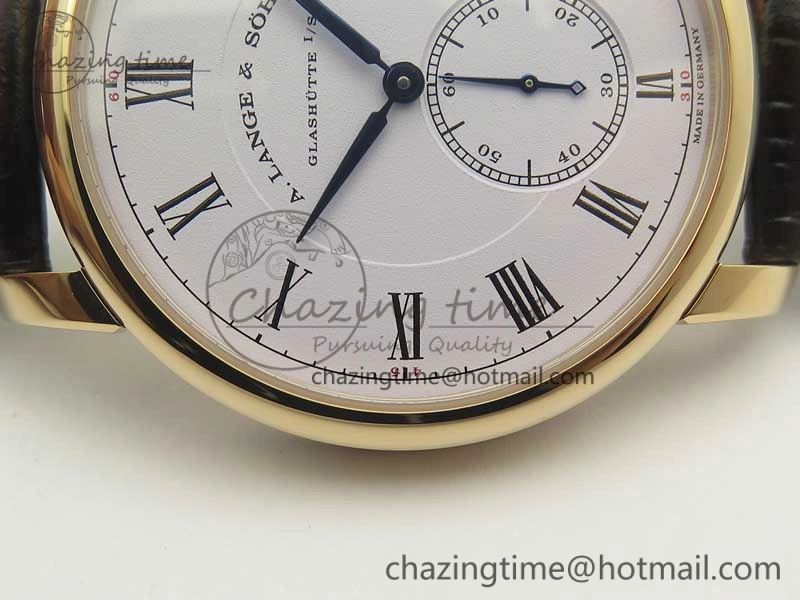 Classic Regulator RG MK Best Edition White Dial Roman Markers on Brown Leather Strap A23J